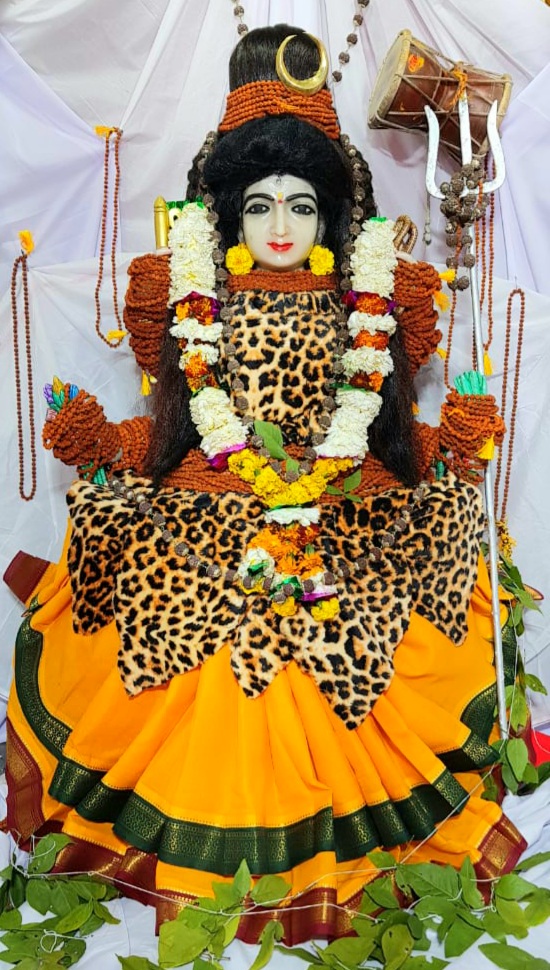 ज्योतिर्मठ, बदरिकाश्रम, हिमालय में देवी ने ‘शिव-स्वरूप’ धारण किया