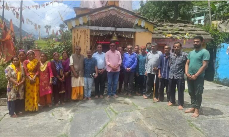 बी के टी सी करेगी चाई गांव में सीता मंदिर का जीर्णोद्धार -अध्यक्ष अजेंद्र अजय भट्ट