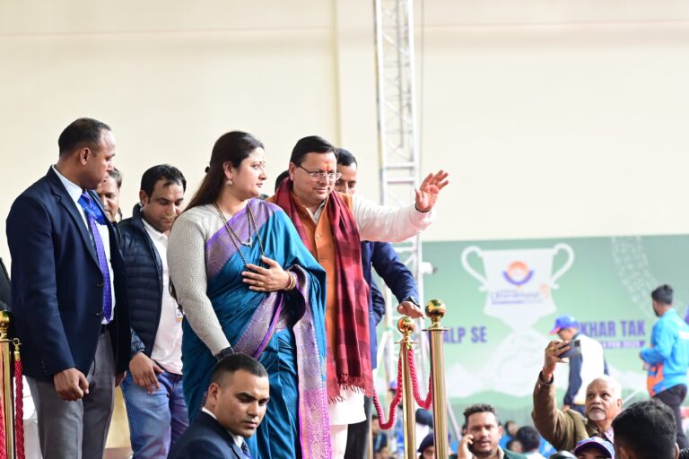 मुख्यमंत्री श्री पुष्कर सिंह धामी ने किया राष्ट्रीय मलखंब प्रतियोगिता का शुभारंभ