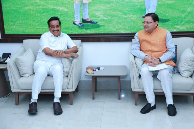 मुख्यमंत्री पी एस धामी ने जलशक्ति मंत्री  सी आर पाटिल से  प्रदेश की परियोजनाओं के निर्माण का अनुरोध किया- ukpkg.com-जीतमणि-पैन्यूली